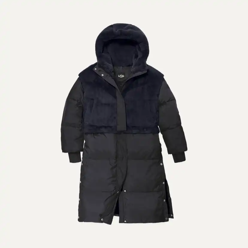 Convertible Faux Fur Tippet Coat Sサイズ Women's Keeley Convertible Puffer Faux Fur | UGG®